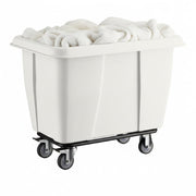 Commercial Cube Truck – 8 Cubic Foot, 500 lb Capacity, White, 39L x 27W x 24H inches