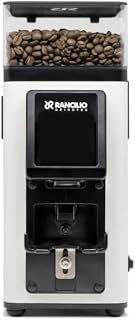Rancilio Stile SD Semi-Automatic On-Demand Espresso Grinder, 58mm Steel Flat Burr, 300g (White)