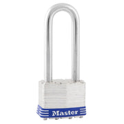 1KALJ Outdoor Padlock with Key by Master Lock – 1LJ, Alloy Steel, Silver, Model 1DLJ