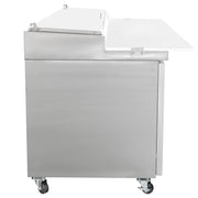 44 1/2" Pizza Prep Table w/Refrigerated Base by MOTAK – 50.00x37.01x45.67, In Description, Check Images, Model MPR-44-X