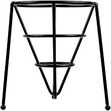 G.E.T. 4-33888 Wire Cone Basket, Iron Teflon Coated, 5" Diameter x 6"H, Case of 12