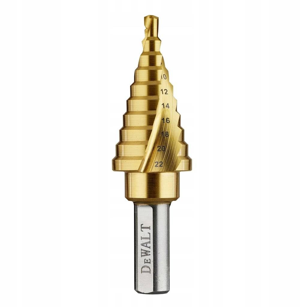 DT90246 Titanium Coated Graduated Tip 10 Diameter by DEWALT – Stainless Steel, Silver, Model DT90246-QZ