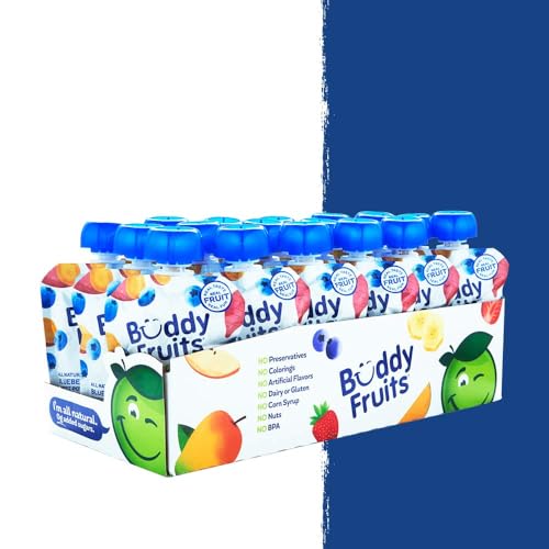 Buddy Fruits Blueberry & Sweet Potato / 3.2 Ounce (Pack of 18) / 1 Applesauce