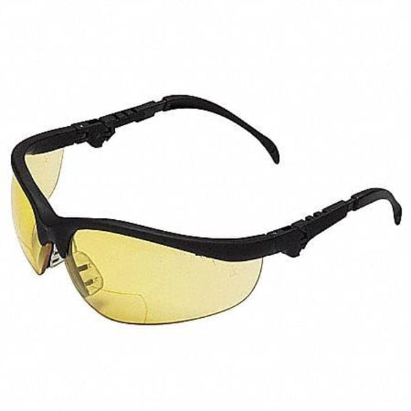 Klondike (Kd3) Glasses by MCR Safety – 2.0 Diopter, Nylon, Clear, Model K3H20