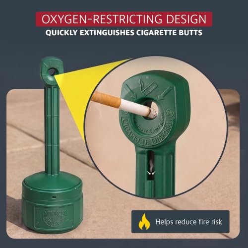 Justrite Forest Green / 1 Gallon / Smokers Cease Cans