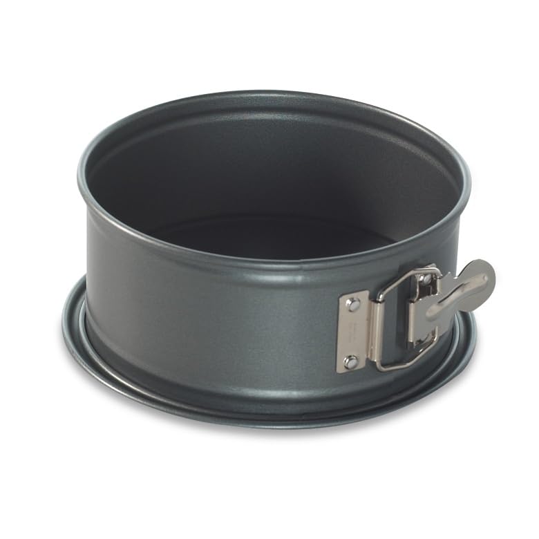 Springform Pan by Nordic Ware – 7 Inch, 4.0 cups, Carbon Steel, Charcoal, Model 51842