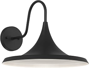 20382LEDDMG-BL Pella - 12W 1 LED Outdoor Wall Mount-11.75 Inches Tall and 16.5 Inches Wide