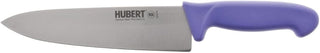 HUBERT Stainless Steel Cook's Knife with Purple Polypropylene Handle - 8"L Blade