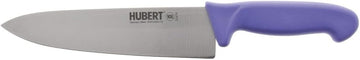 HUBERT Stainless Steel Cook's Knife with Purple Polypropylene Handle - 8"L Blade