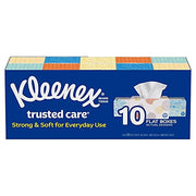 Kleenex White / 230 Count (Pack of 10) / 1 Box Tissues