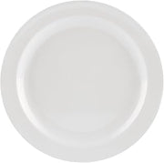 CAC China MLNC-6 Maxwell White Narrow Rim Plate 6 1/2" - 4 doz