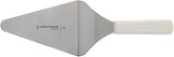 Dexter Russell S176 Sani-Safe 16503 Pizza Server, 6" x 5" Stainless Steel Offset Blade, Heavy Duty Spatula with Textured Polypropylene White Handle, Pizza and Dessert Server, NSF, Made in USA‌‌‍