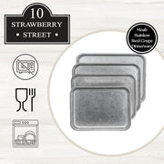 10 Strawberry Street 10 x 14" / Stainless Steel / 1 Dinner Plates
