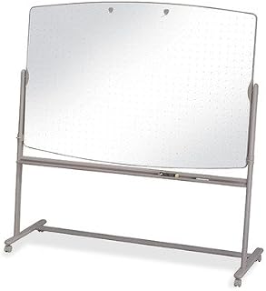 QRT3640TE - Quartetreg; Large Reversible Total Erasereg;Mobile Easel, Whiteboard, 6 x 4, Neutral Frame