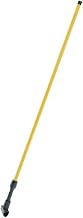HUBERT Mop Handle for 5" W Mop Head Clincher Style Yellow Fiberglass - 54" L