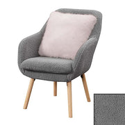 Convenience Concepts Sherpa Gray / Chair / (L) 25.25 in. x (W) 26.75 in. x (H) 33.5 in. Chairs