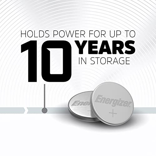 Energizer 1 Count (Pack of 2) / Black/Silver / 1 Coin & Button Cell