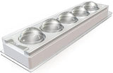 Silikomart MUL3D148 Silicone Sphere Pan with Transparent Top