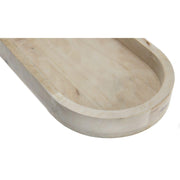 Mango Wood Holder - 7" W x 2" H by HUBERT – Wood, Natural, Model MEDIUM