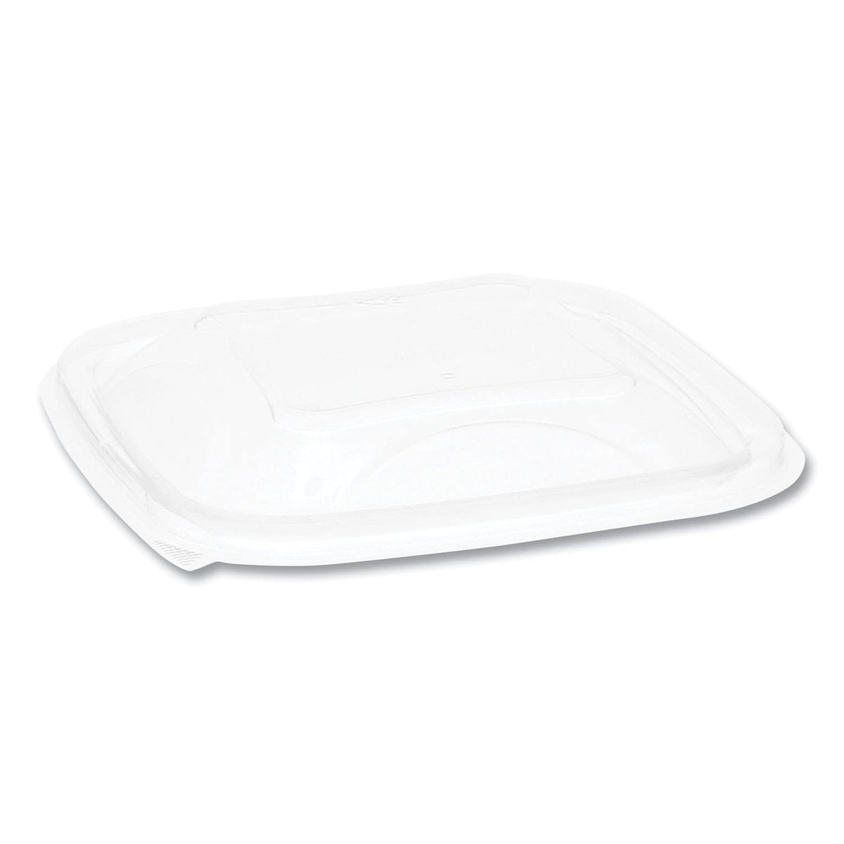 Evergreen EarthChoice Recycled PET Container Lid by PACTIV – One Size, Plastic, White, Model YSACLD05
