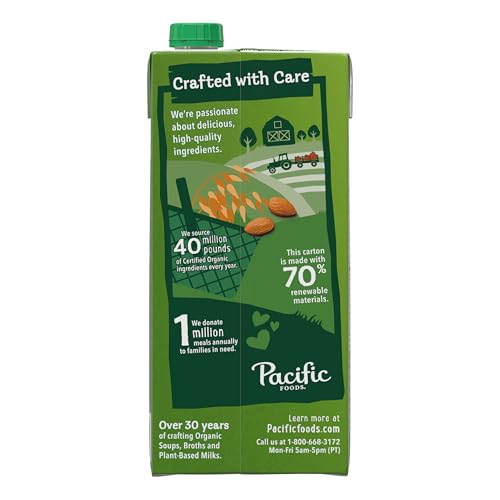 Pacific Foods Almond / 32 Fl Oz (Pack of 12) / 1 Almond Milk