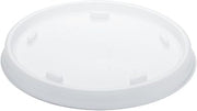 Dart 8SL Plastic Cold Cup Lids, Fits 8-9oz Cups, Translucent (Case of 1000)