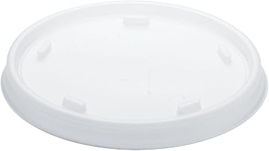 Dart 8SL Plastic Cold Cup Lids, Fits 8-9oz Cups, Translucent (Case of 1000)