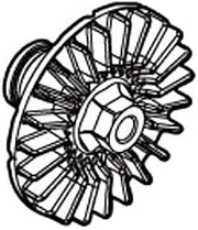 3133604 Fan 45 GA7070 Makita Genuine OEM Part
