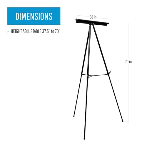 MasterVision Silver / Heavy-Duty / 1 Easels