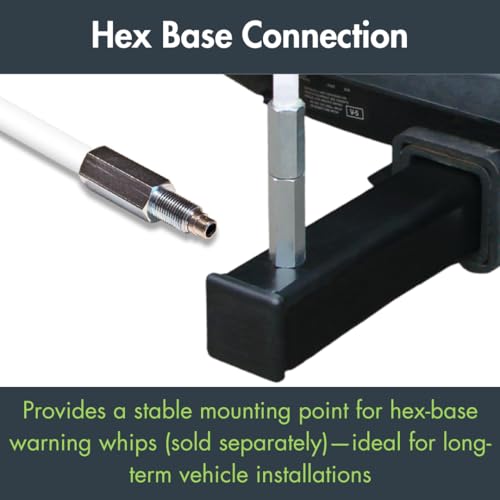 Checkers Hitch Mount / Black / For Any Size Pole Hitch Mounts