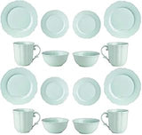 Lenox Classic Butterfly Meadow Solids 16 Pc Dinnerware GREEN Set 4 Dinner 4 Salad Accent 4 bowls 4 Mugs New in box