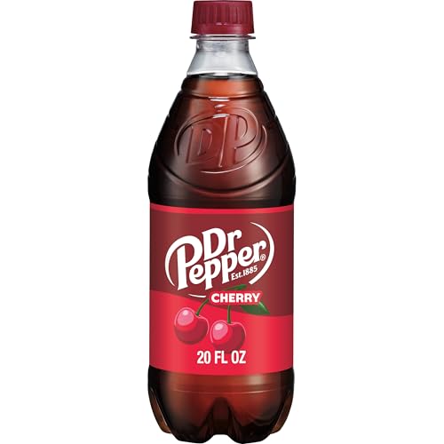 Dr Pepper Cherry / 20 Fl Oz (Pack of 1) / Black Soft Drinks