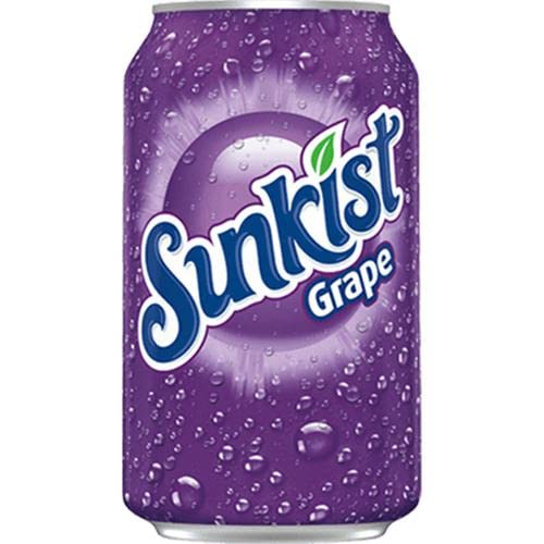 Sunkist Grape / 12 Fl Oz (Pack of 12) / berry Soft Drinks