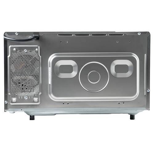 Winco .9 Cubic Feet / 1,000 W (Dial) / Silver Countertop Microwave Ovens