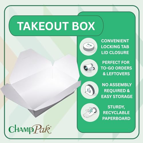 SOUTHERN CHAMPION TRAY White / 7-3/4" x 5-1/2" x 2-1/2" / 1 Boxes