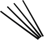 MarketPro Jumbo Wrapped Straw Black, 7.75" Overall Length | 5000/Case