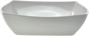 Square Serving Bowl 167 oz White Melamine - 13 1/4"L x 13 1/4"W x 3 1/2"H
