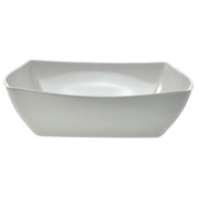 Square Serving Bowl 167 oz White Melamine - 13 1/4"L x 13 1/4"W x 3 1/2"H by HUBERT – 13.25 x 13.25 x 3.5 inches, 167.0 ounces, Melamine, White, Model 6514-W