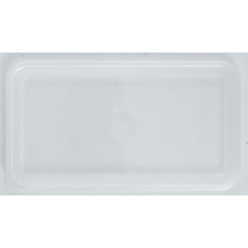 Food Storage Container Lid Translucent Plastic Food Box Lid for 3 Qt - 10 5/8"L x 6"W by J F C MANUFACTURING INC – 3.0 quarts, Plastic, Translucent, Model 3QTLF001