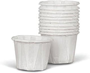 Medline Disposable Paper Souffl Cups, 1 oz., Perfect for Medication or Condiment Use, Pack of 250