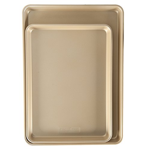 Nordic Ware Big and Half Sheet / Pack of 2 / Aluminum Baking & Cookie Sheets