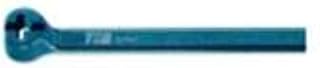 Thomas & Betts TY527M-PDT TR Detectable Cable Tie, Polypropylene, 60 lb., 13", Blue (Pack of 50)