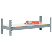 Extra Heavy Duty Laminated Shelf 48"W x 18"D by Global Industrial – Engineered Wood, Grey, Model 716967