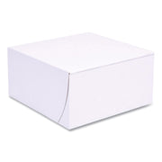 SOUTHERN CHAMPION TRAY 8" Length x 8" Width x 4" Height / White / 250.0 milliliters Bakery Take Out Containers