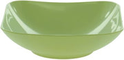 HUBERT Willow Green Serving Bowl Melamine 7 1/4" Square