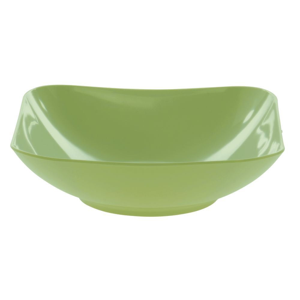 Willow Green Serving Bowl Melamine 7 1/4" Square by HUBERT – Melamine, Willow Green, Model H0102-WILLOW