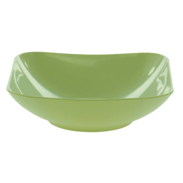 Willow Green Serving Bowl Melamine 7 1/4" Square by HUBERT – Melamine, Willow Green, Model H0102-WILLOW