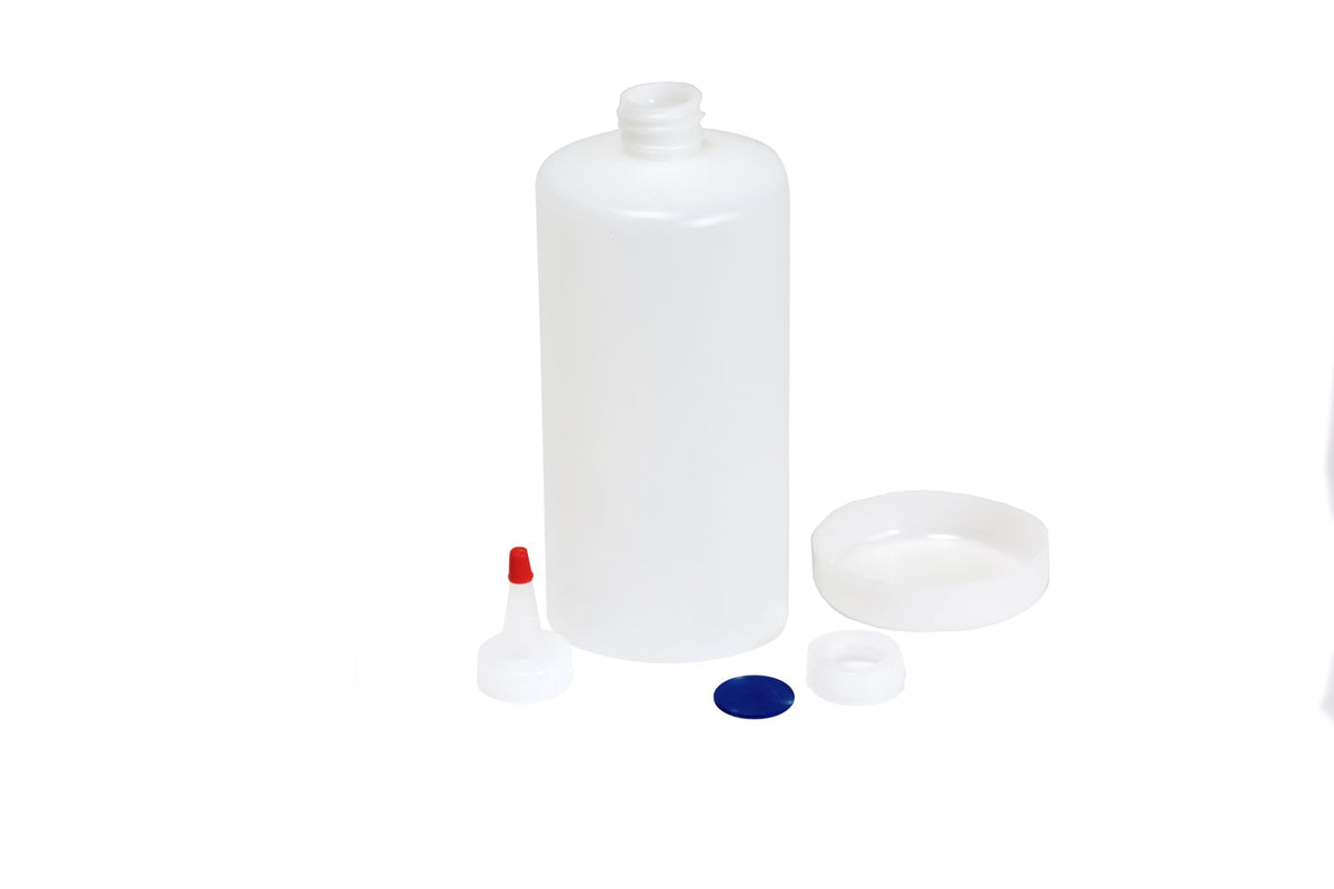 Prince Castle 1/3 oz / Dispenser + Bottle + Cap / Red Food Dispensers