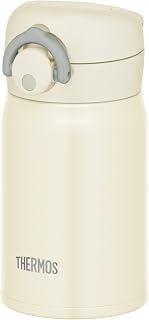 Water Bottle by THERMOS – 8.5 Ounces, 0.25 liters, Stainless Steel, ナチュラルホワイト, Model JOP-250 NW