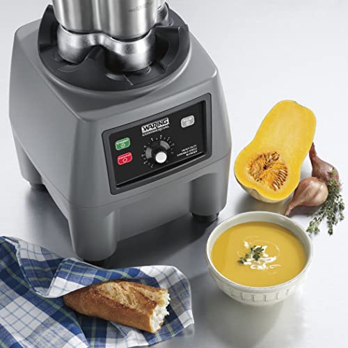 Waring Variable Speed w/Control Dial / Stainless Steel Jar CB15V / 1-Gallon Countertop Blenders